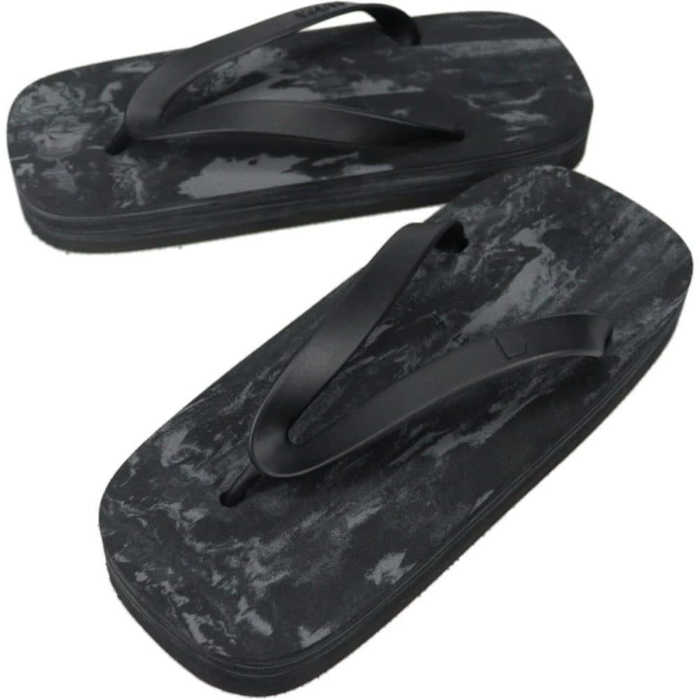 サンダル b-ゾウリ ブラック BZM002BK