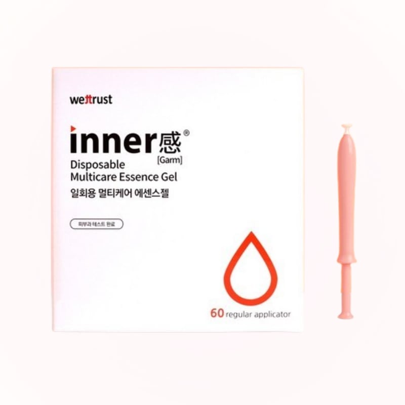 【wettrust】【正規品】 WETTRUST inner感 使い捨てマルチケアフェミニンエッセンスジェル 60包 1個 夏のフェミケア/デリケートゾーンケア/匂いケア女性グッズ人気インナーケア
