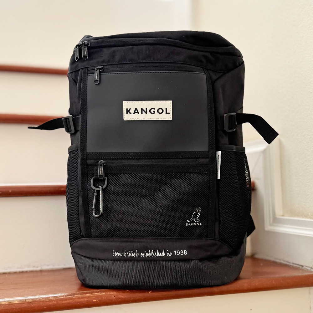 カラビナ付き リュックサック バックパック デイバッグ リュック 大容量リュック ブラック ママバッグ 部活