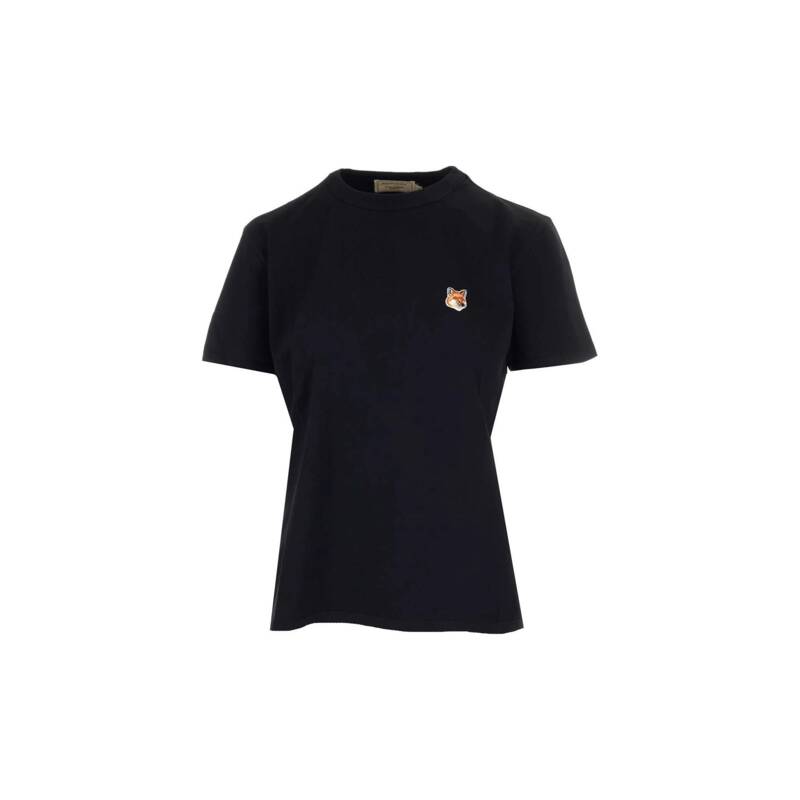 メゾン・キツネ LW00105KJ0008 P199 フォックスヘッドパッチ レディース半袖Tシャツ