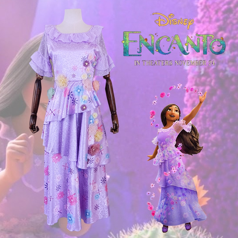 【速達!】星の縁魔法の部屋着コスイザベラ姫スカートシフォンスカートコスプレドレス全着