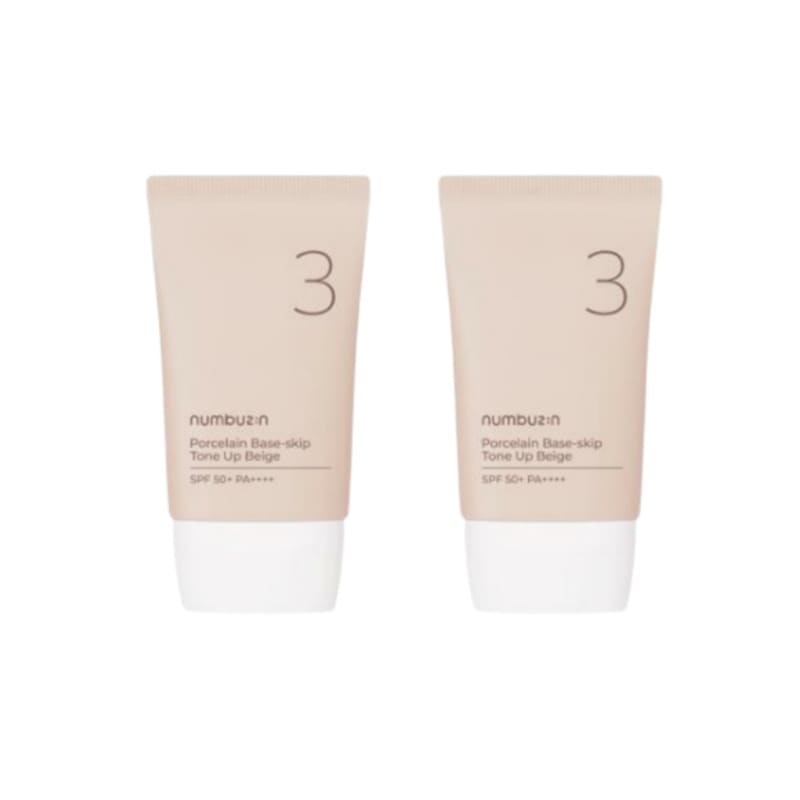 [1+1] 3番 ノーファンデ陶器肌トーンアップクリーム SPF50+ PA++++ 50ml