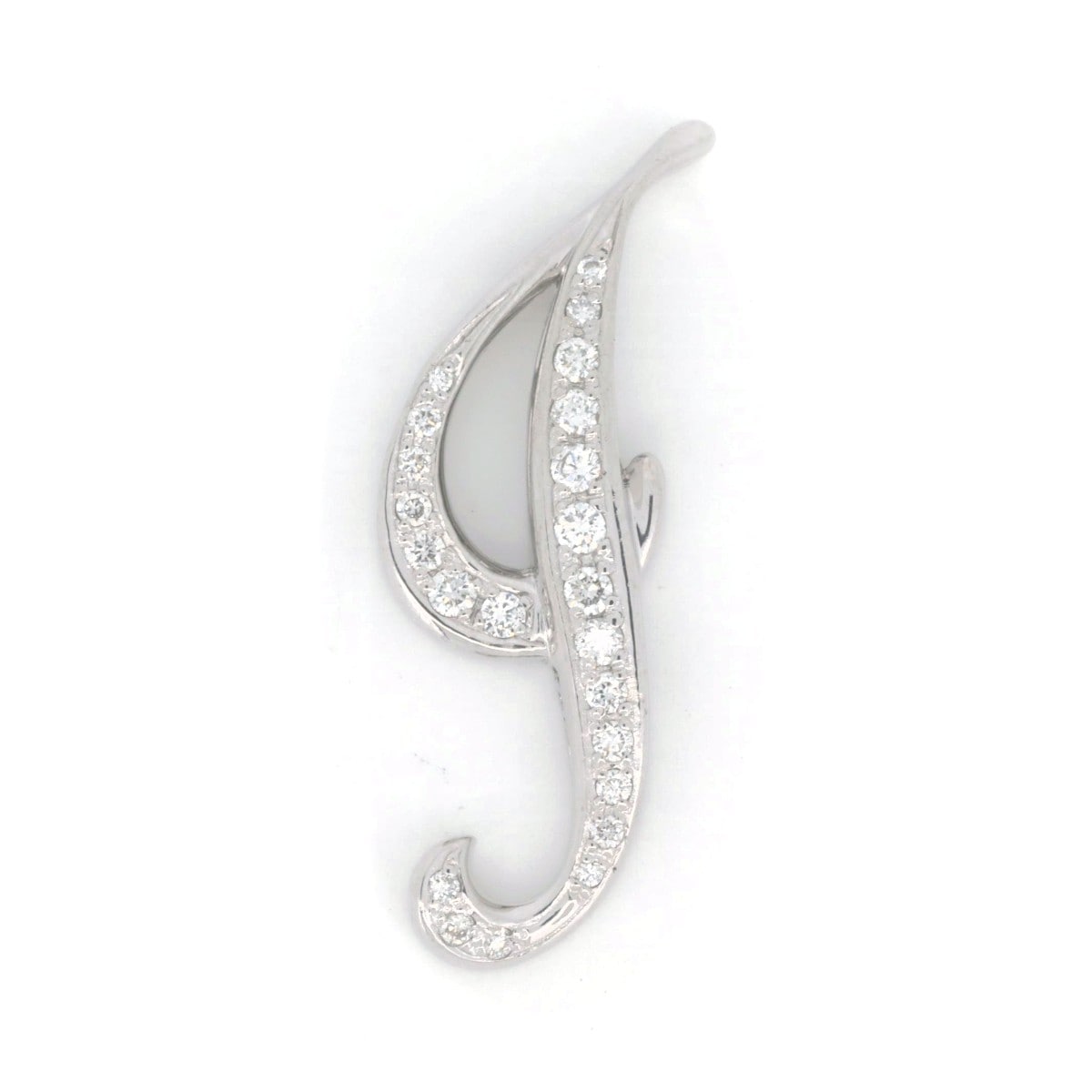 ゆきざき アルファ I ダイヤモンド ペンダント 0.32ct K18WG(18金 ホワイトゴールド) 質屋出品
