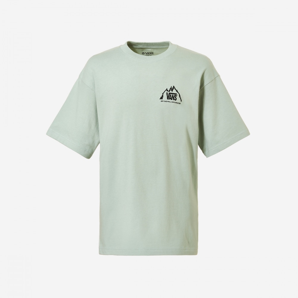 バンズ MTE クレストラインショートスリーブ t シャツ VN000RK6EMW-グレーオリーブ