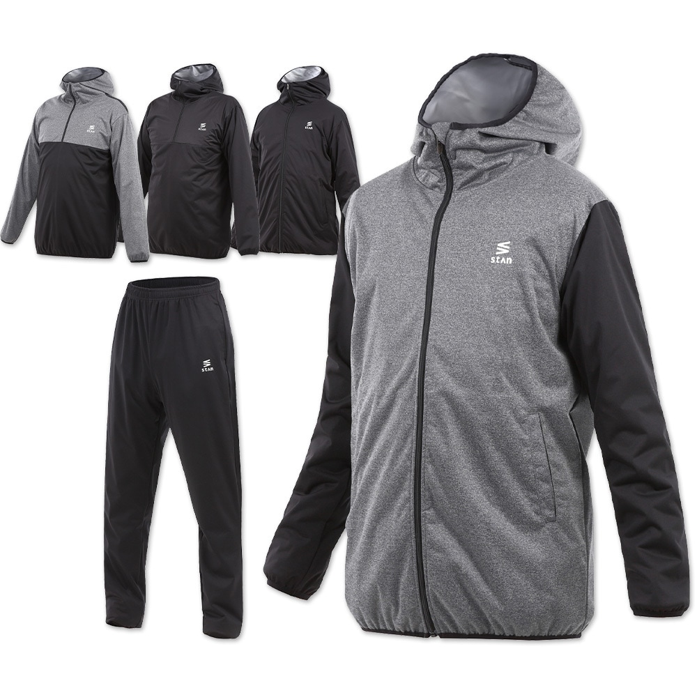 サウナスーツ メンズ レディース 大きいサイズ フルジップ 上下 セット ダイエットウェア 洗濯可能 トレーニングウェア おしゃれ 減量着 服 痩せ 発汗