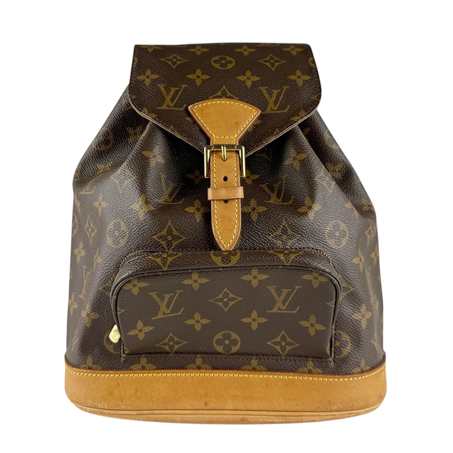 ルイ ヴィトン LOUIS VUITTON リュック モノグラム モンスリMM モノグラムキャンバス ブラウン ユニセックス M51136 z8659