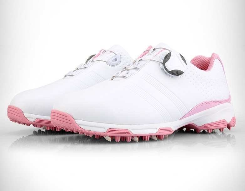 ゴルフシューズ ダイヤル式 ソフトスパイク レディース ゴルフ スパイクシューズ grh42