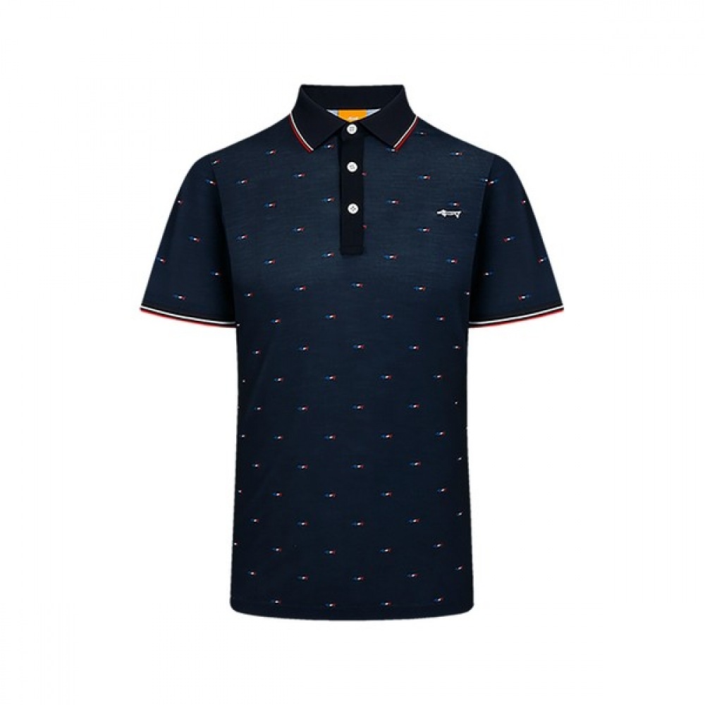 [ルイカステル] メンズフロントダックスフンド DTP ティッピング YOKO Tシャツ