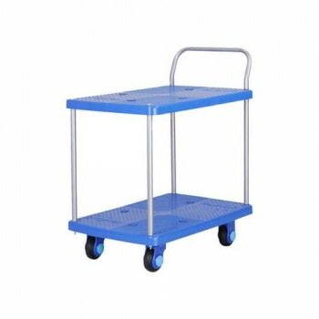 静音台車　テーブル2段式　最大積載量150kg　PLA150-T2