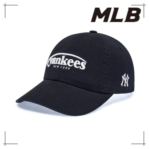 MLB公式 キャップ Jelly Unstruck Ball Cap NY (Black)