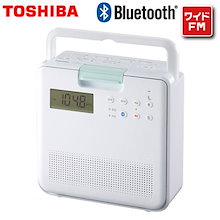 東芝 SD/CDラジオ Bluetooth ワイドFM リモコン付き TY-CB100-W ホワイト