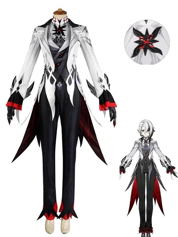 コスプレ衣アルレッキーノ原神Genshinげんしん制服イベントパーティー変演出服クリスマスパーティー30%までに制限