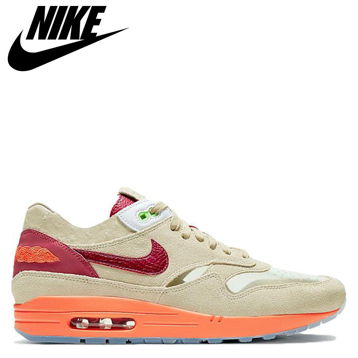 クロット スニーカー メンズ コラボ AIR MAX 1 CLOT KISS OF