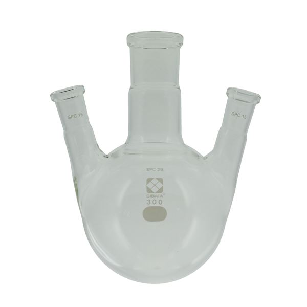 (柴田科学)SPC三口丸底フラスコ 300mL 030170-15300