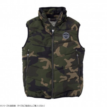 イーブンリバー ミリタリーハードベスト カモフラグリーン(15) サイズ:LL R-165