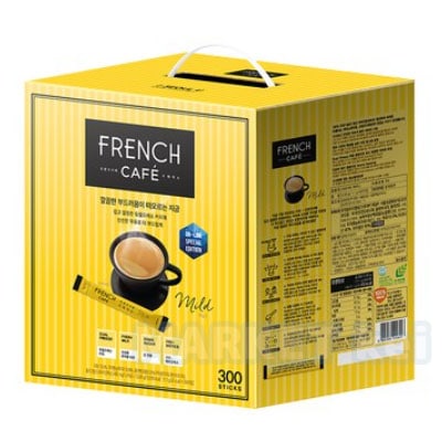 【300本】FRENCH CAFE カフェミックス コーヒー 　韓国食品　韓国コーヒー/ケース（外箱）リニューアル