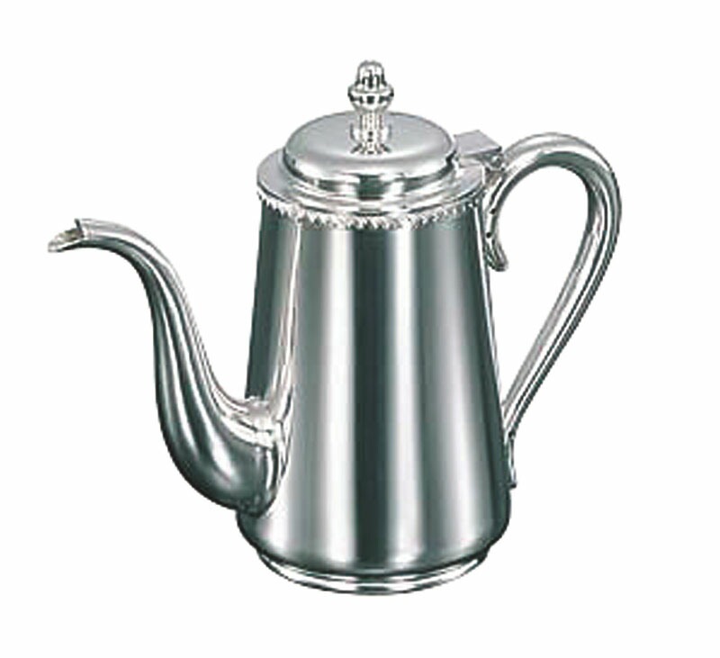 三宝産業 UK 18-8菊渕コーヒーポット 3人用 400cc