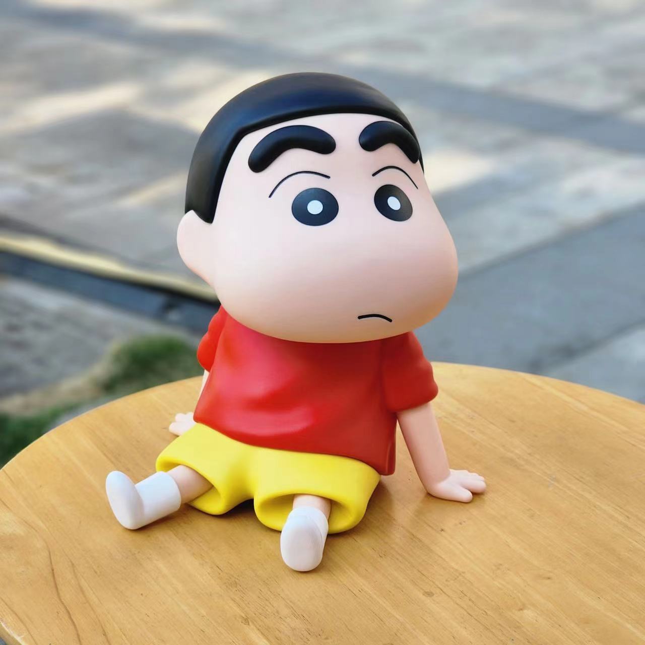 クレヨン しんのはらしんのすけ 1:1 オーナメント 大型座りしんちゃん 初心者オフィスフィギュア 0016