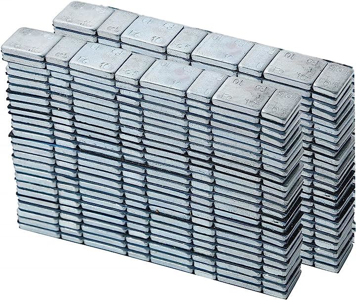 鉄製 ホイール バランサー バランスウェイト 薄型 貼り付け テープ おもり 小分け使用 (3Kg)