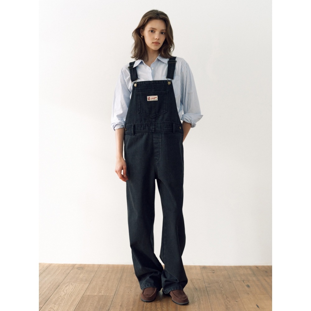 AND OU BAKEN デニムオーバーオールパンツ (ブラック) 26,450円