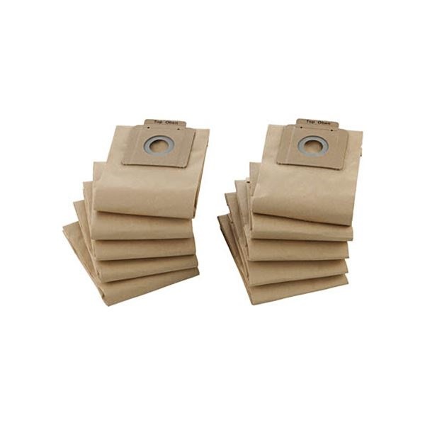 （まとめ）TRUSCO ペーパーフィルターバックTKC-1200FP 1パック（10枚）[x2]