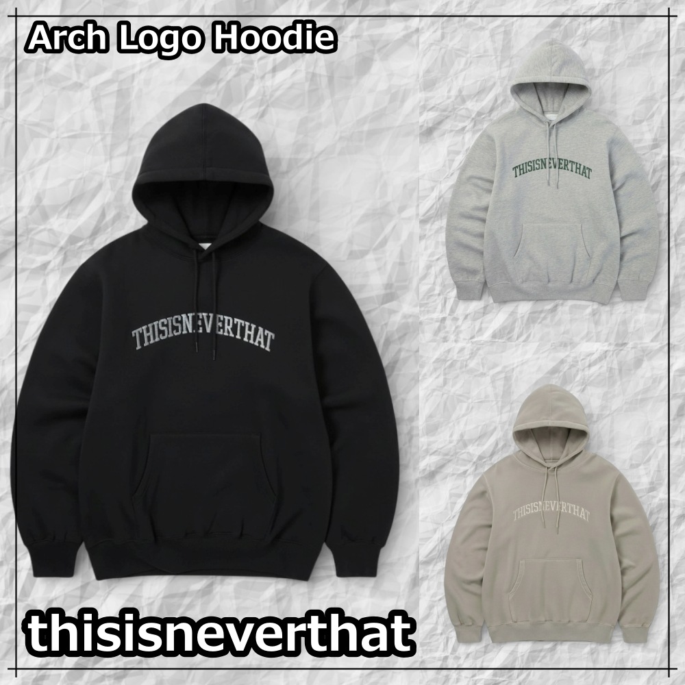 【thisisneverthat】 Arch-Logo Hoodie [正規品]