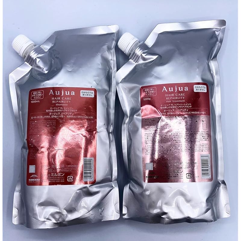 ミルボン（Aujua）オージュア　リペアリティ　シャンプー1000ml＆ヘアトリートメント 1000g セット