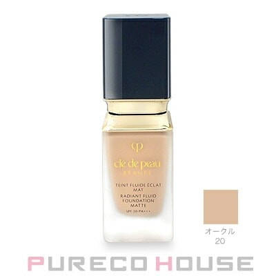 資生堂 クレドポーボーテ タンフリュイドエクラ マット (リキッドファンデーション) SPF20PA+++ 35ml #オークル20