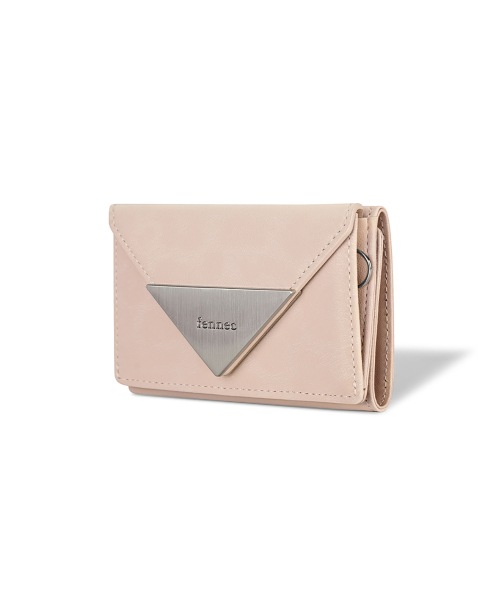 【FENNEC】 TRIANGLE TRIPLE WALLET - LEOPARD BLOSSOM 財布 正規品