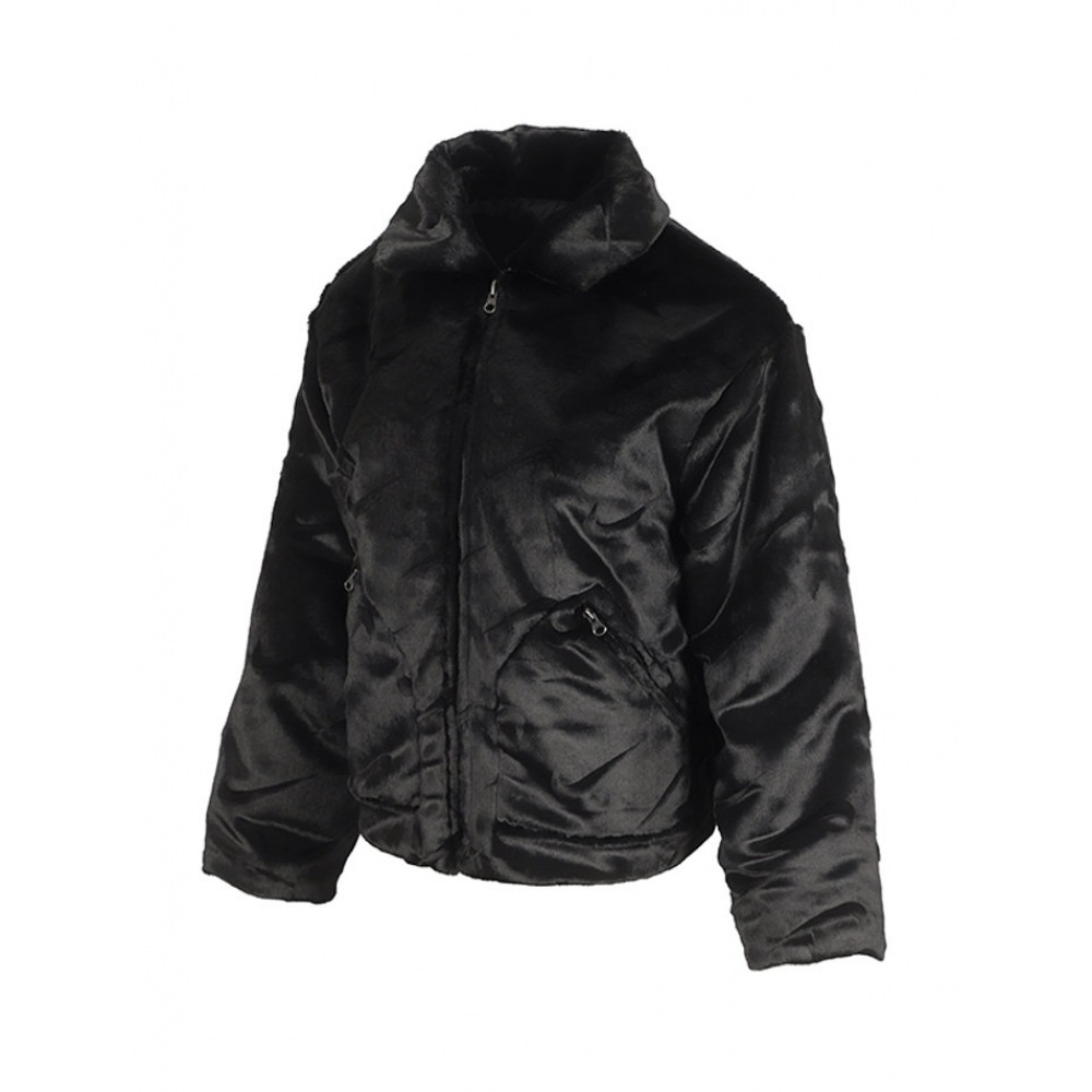 ナイキ W ジャケット NSW エッセンシャルルーズプリントフェイクファージャケット