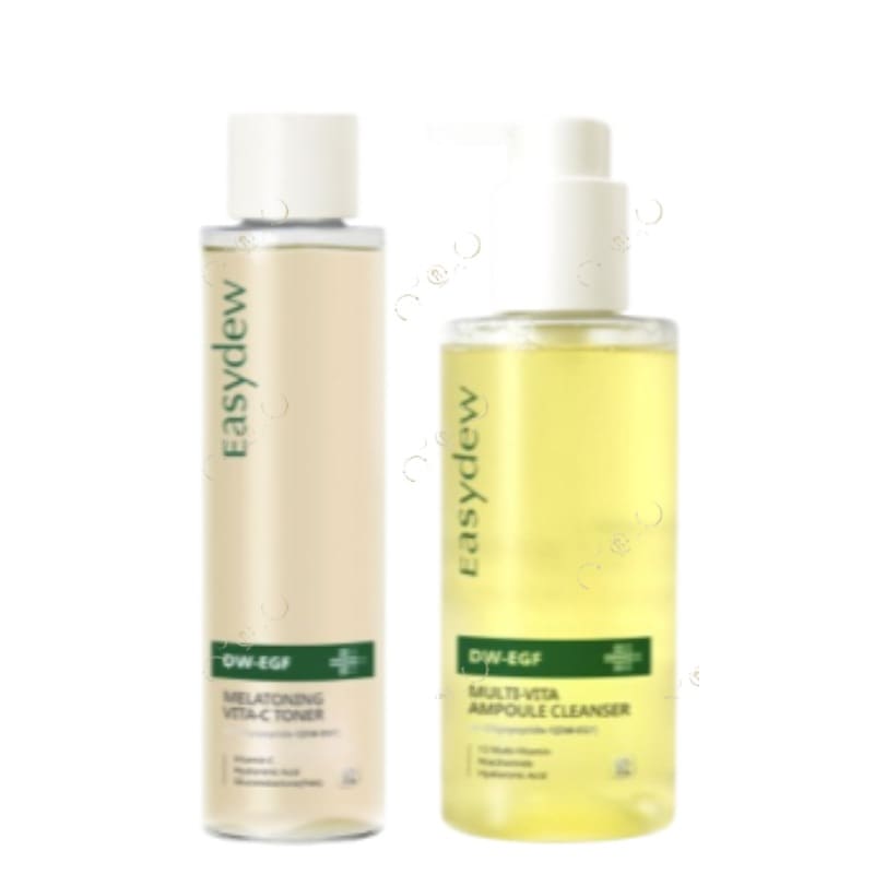 [デウン製薬NEW] イージーデュビタC アンプル クレンザー200ml+シミトナー150ml