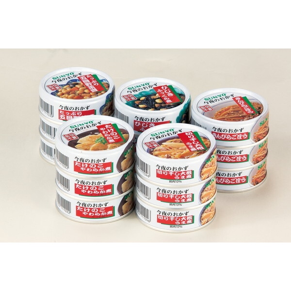 ファミリー・ライフ サンヨー 今夜のおかず缶詰5種セット 15缶(a23655) メーカー直送