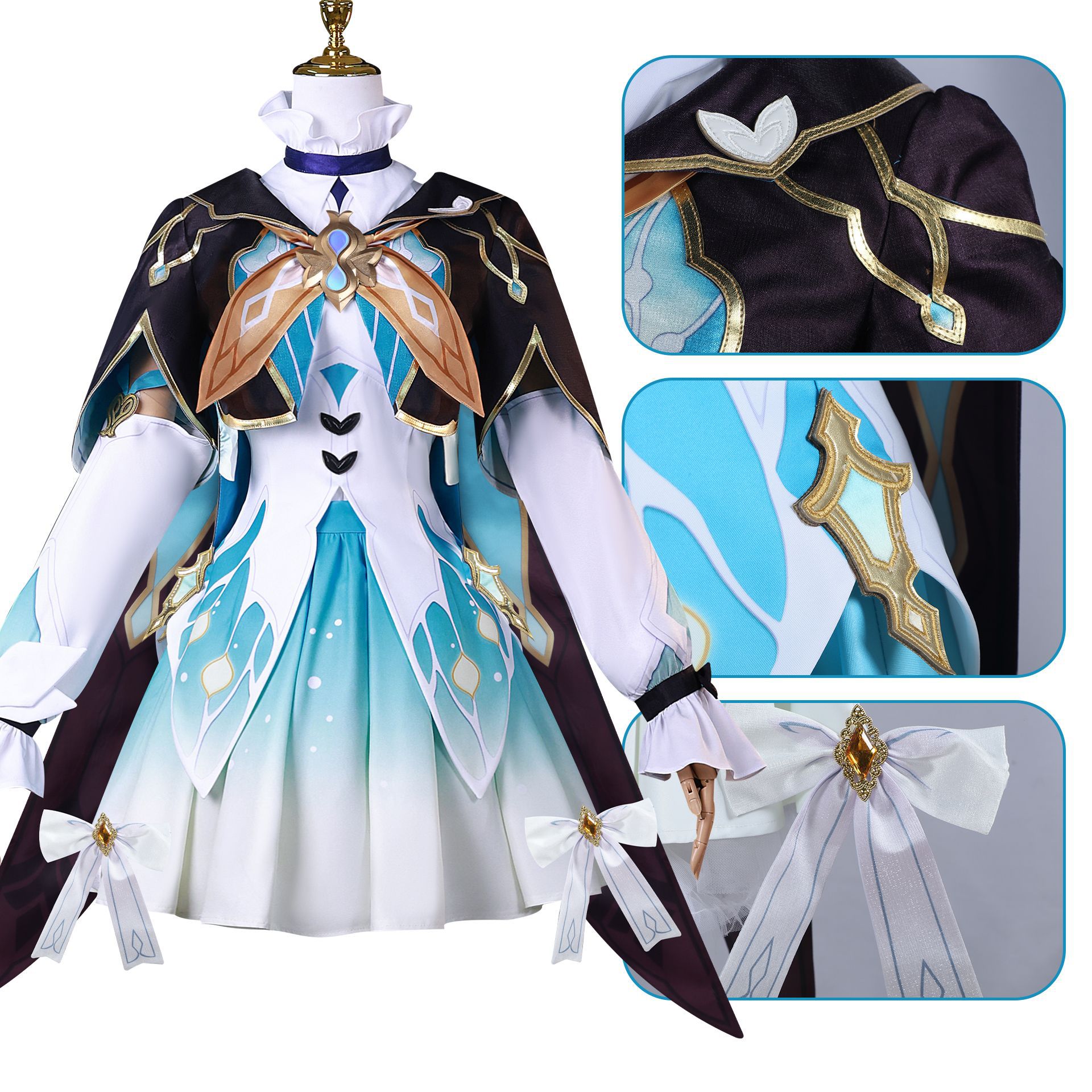 コスプレ コスプレ衣装 流萤コスプレ衣装　崩壊：スターレイル　アイリス家系　流萤コスプレゲーム衣装 8,455円
