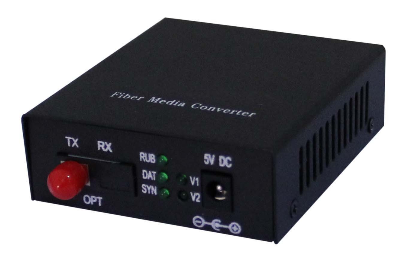 SUCCLINK 業務用 映像2チャネルデータ2チャネル系統　光ファイバー伝送器 光送信機 CJ-2V1D 1年保証