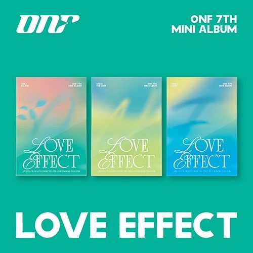 [ONF] オンアンドオフミニ7集3種セット LOVE EFFECT / フォトカード6+メッセージカード3+接地ポスター3~