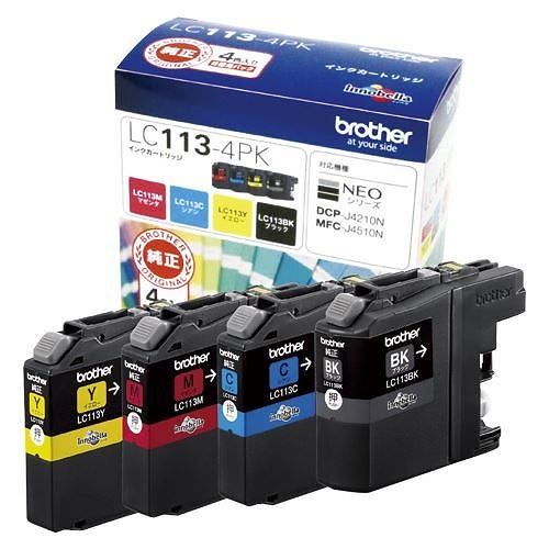 インクカートリッジ LC113-4PK LC113-4PK 00016419