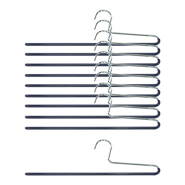 113508 シングルハンガー ブラック 10本組