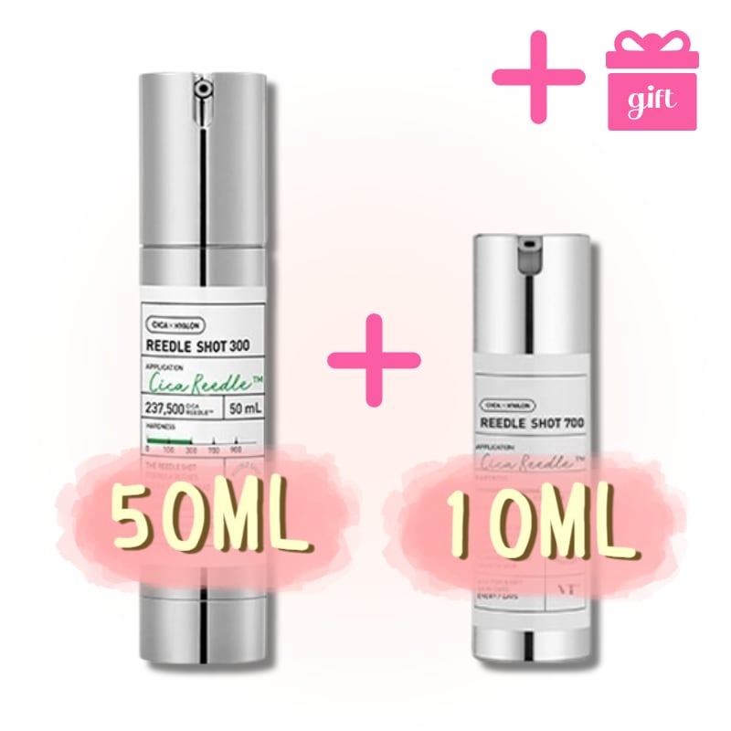 【GIFT/数量限定セールお得】リードルショット 300(50ml)+700(10ml) / 韓国マイクロニードル美容液/300/700