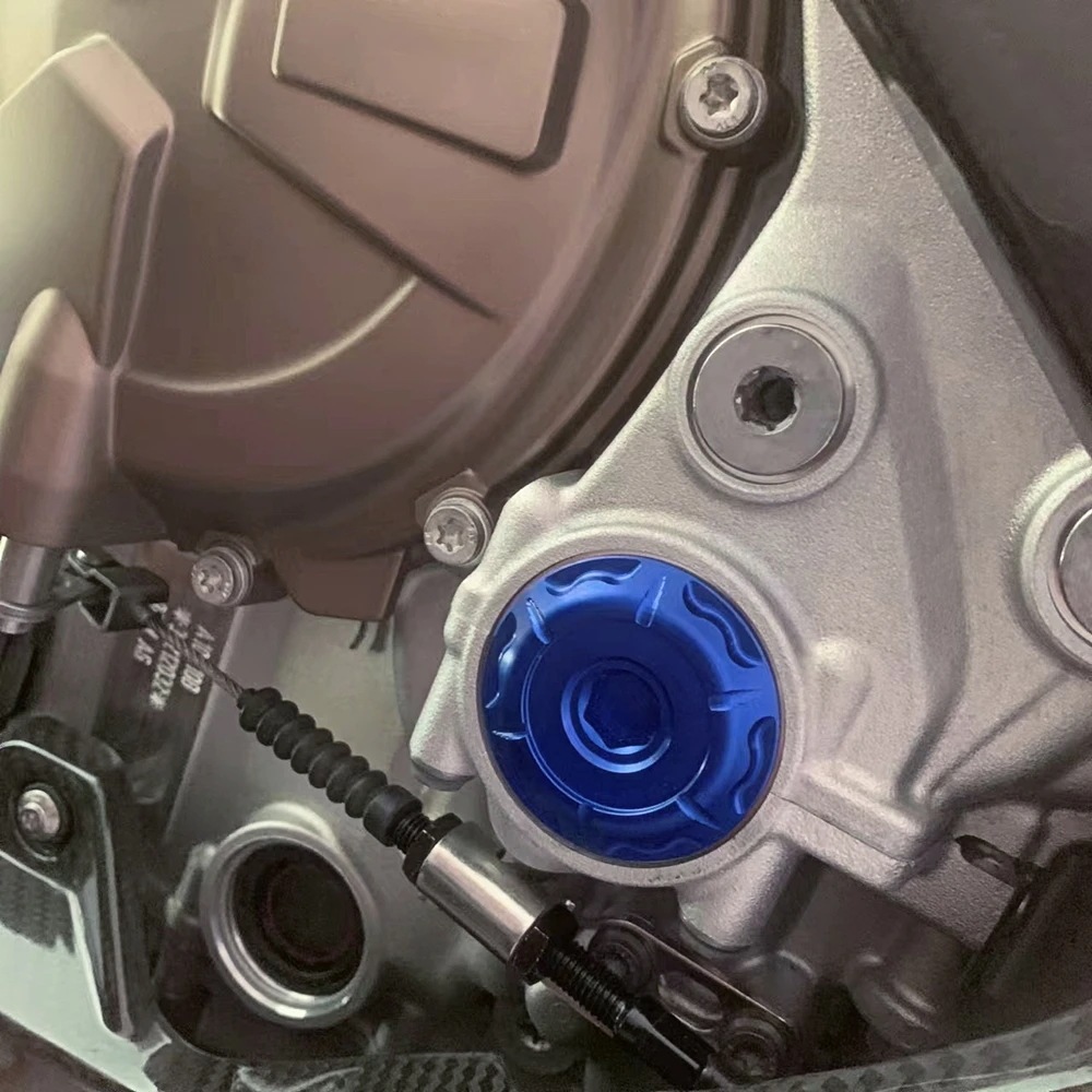 BMW S1000R / S1000RR / S1000XR / M1000RR (2021-モデル) 用 クランクケース エンジン タイミングカバー キャッププラグ 輸入品
