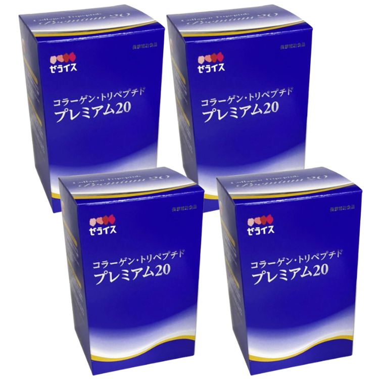 4個セット コラーゲントリペプチドプレミアム20 スティック 4g30本