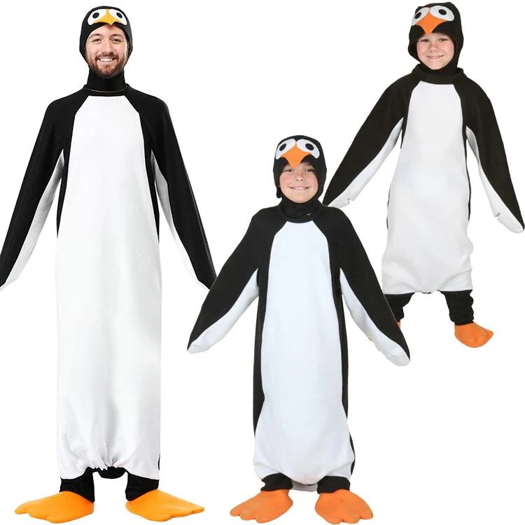 ハロウィン 衣装 大人 レディース メンズ 男女兼用 ペンギン 動物 アニマル 全身 ハロウィン コスプレ ハロウィン コスチューム 男性用 女性用 ハロウィーン　衣装　ハロウィン衣装 イベント パ