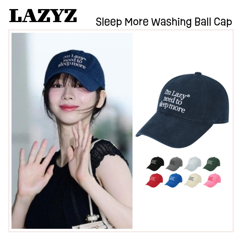 [aespaカリーナ着用 ]Sleep More Washing Ball Cap 9Color