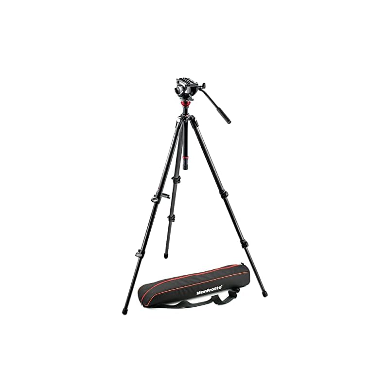 【即日発送】Manfrotto ビデオキット シングル3段 MDEVEマグファイバー MVH500AH-755CX3 58,091円