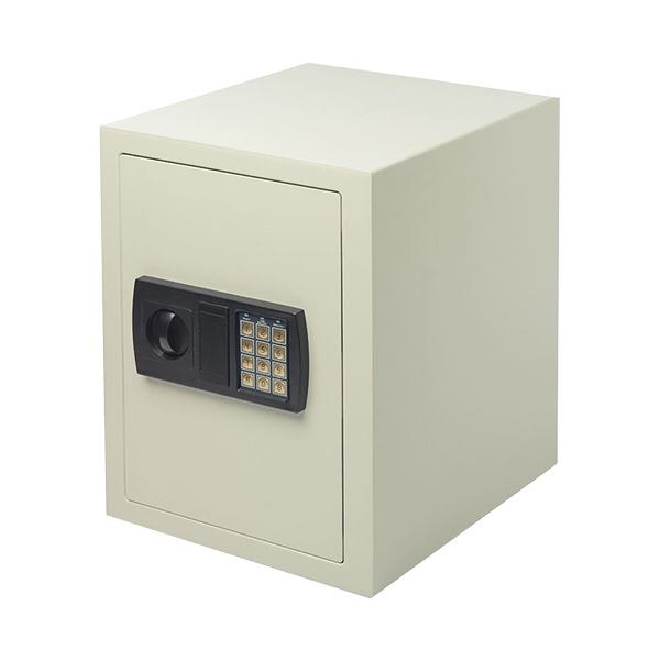 サンワダイレクト 電子金庫(テンキー鍵式壁掛け対応中棚付き43リットル) 200-SL045 1台