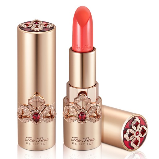 ダーファーストジェネチュアリップスティック3.8g コーラル 1個 夏色コーラル フレッシュ感