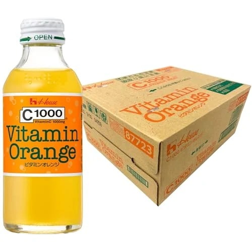 ハウスウェルネスフーズ C1000 ビタミンオレンジ 140ml×30本(たっぷりビタミンC1000配合 果汁換算)C1000シリーズ初のオレンジ味
