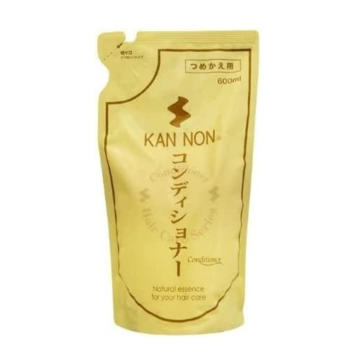 観音温泉 コンディショナー 詰替用 600ml【10個セット】　観音温泉化粧品 観音温泉水 温泉水配合 はちみつ ヘアケア レフィル 詰め替え 温泉コスメ