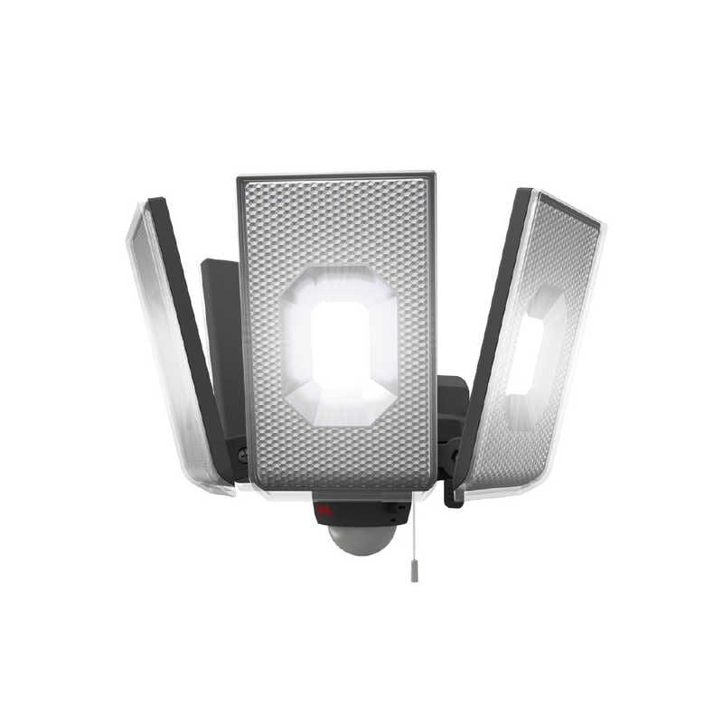 ムサシ　12.5W×4灯スライド型LEDセンサーライト ［コンセント式］　LEDAC4000