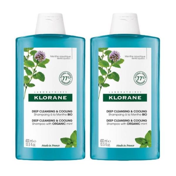 クロラン クロラン アクアミント ディープクレンジングクーリングシャンプー 400ml x 2個
