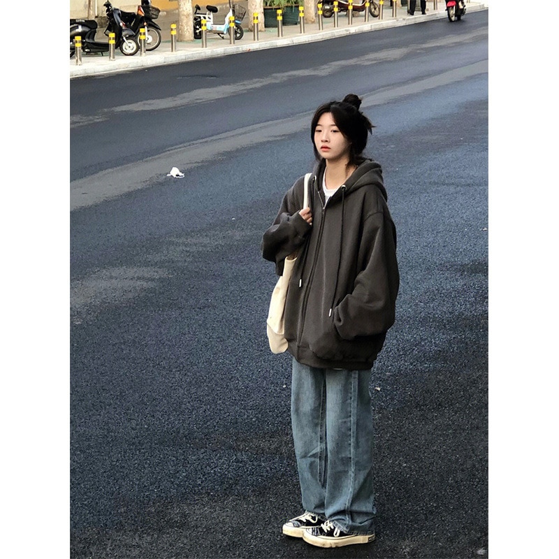 コート レディース 秋冬春と秋のオーバーライズニッチジャケット女性のハイエンド怠惰なスタイル2024新しい秋と冬ベルベット肥厚野球ジャケット